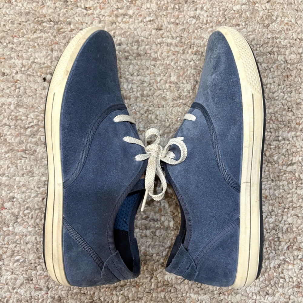Ecco Soft 7 Women’s Suede Shoes Size 7 Blue - Picture 5 of 8